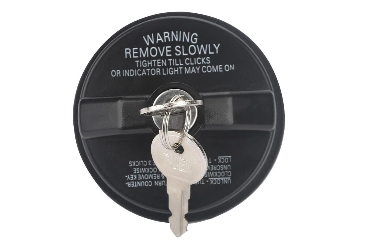 Locking Gas Cap with 2 Keys Lock Fuel Cap Compatible With Chevy Honda Nissan