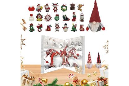 Christmas Gnomes Advent Calendar 2025 24-day Countdown Calendar Dwarf Ornaments-3 Gnome