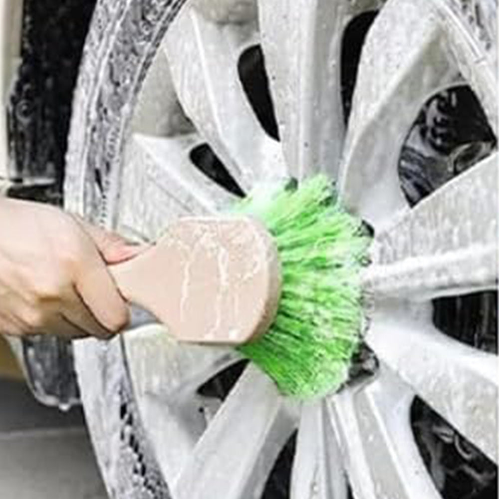 8Pcs Car Cleaning Kit Car Wash Brush with Long Handle for Cars RV Truck