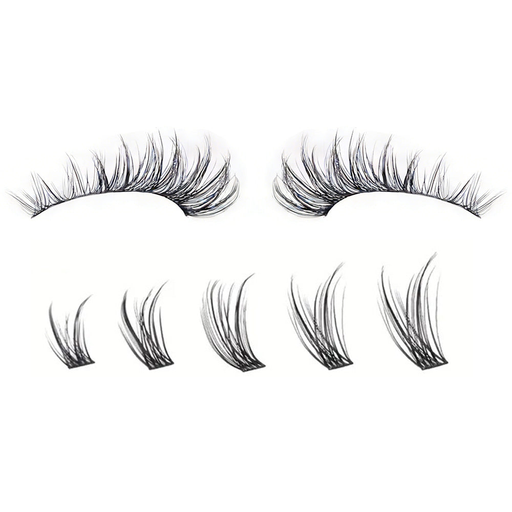 Individual Lash Clusters Kit 10â€?6mm Wispy