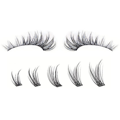 Individual Lash Clusters Kit 10â€?6mm Wispy