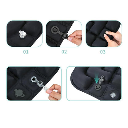 Travel Cushion Portable Airplane Seat Cushion for Wheelchair Driving