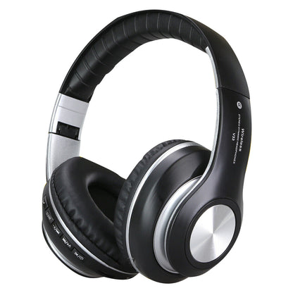 Wireless Bluetooth Headphones Rechargeable Earphones with Mic for Music Sports Game
