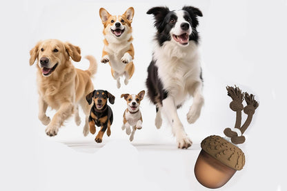 Interactive Dog Toy Ball Dog Rolling Ball with Motion Activated Moving Puppy Toy-Acorn