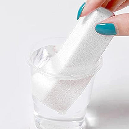 10Pcs 150 Grit Nail Buffer Blocks for Acrylic and Gel Nails-White