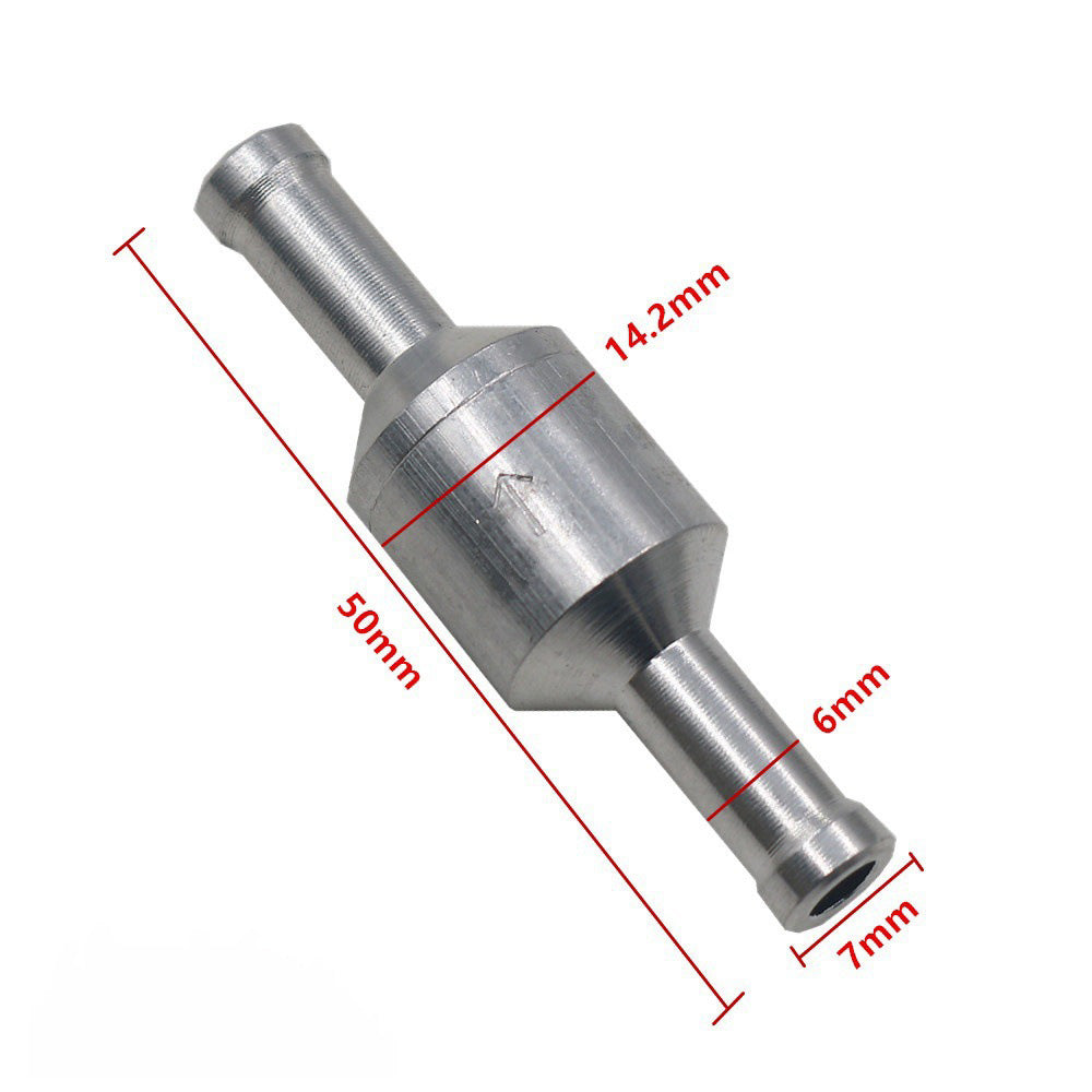 2 PCS Aluminum Alloy One Way Check Valve