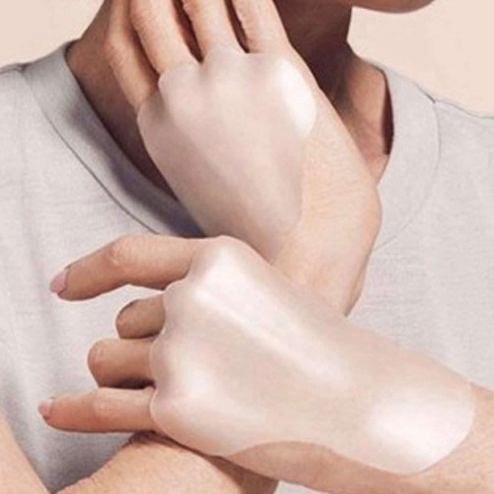 2 Pair of Reusable Hand Anti Wrinkle Patches Silicone Wrinkle Remover Pads for Dry Cracked Hands