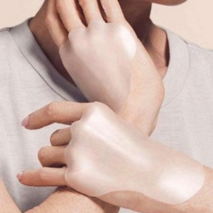 2 Pair of Reusable Hand Anti Wrinkle Patches Silicone Wrinkle Remover Pads for Dry Cracked Hands