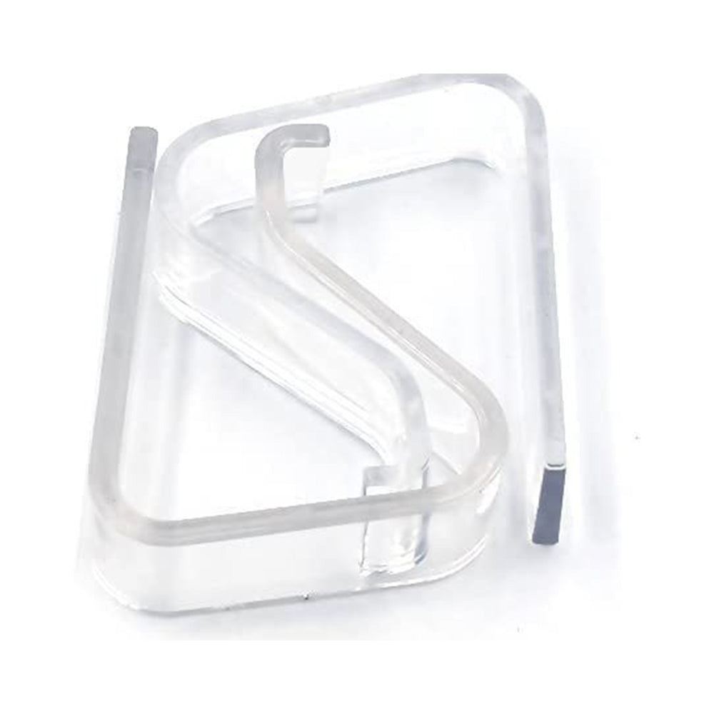 24 Pack Clear Plastic Tablecloth Clips for Tables