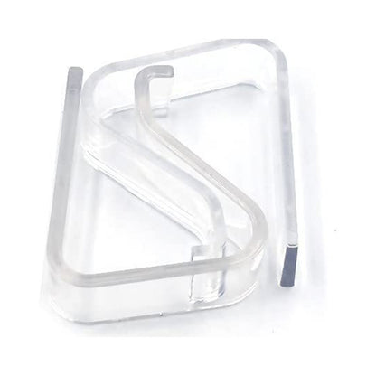 24 Pack Clear Plastic Tablecloth Clips for Tables
