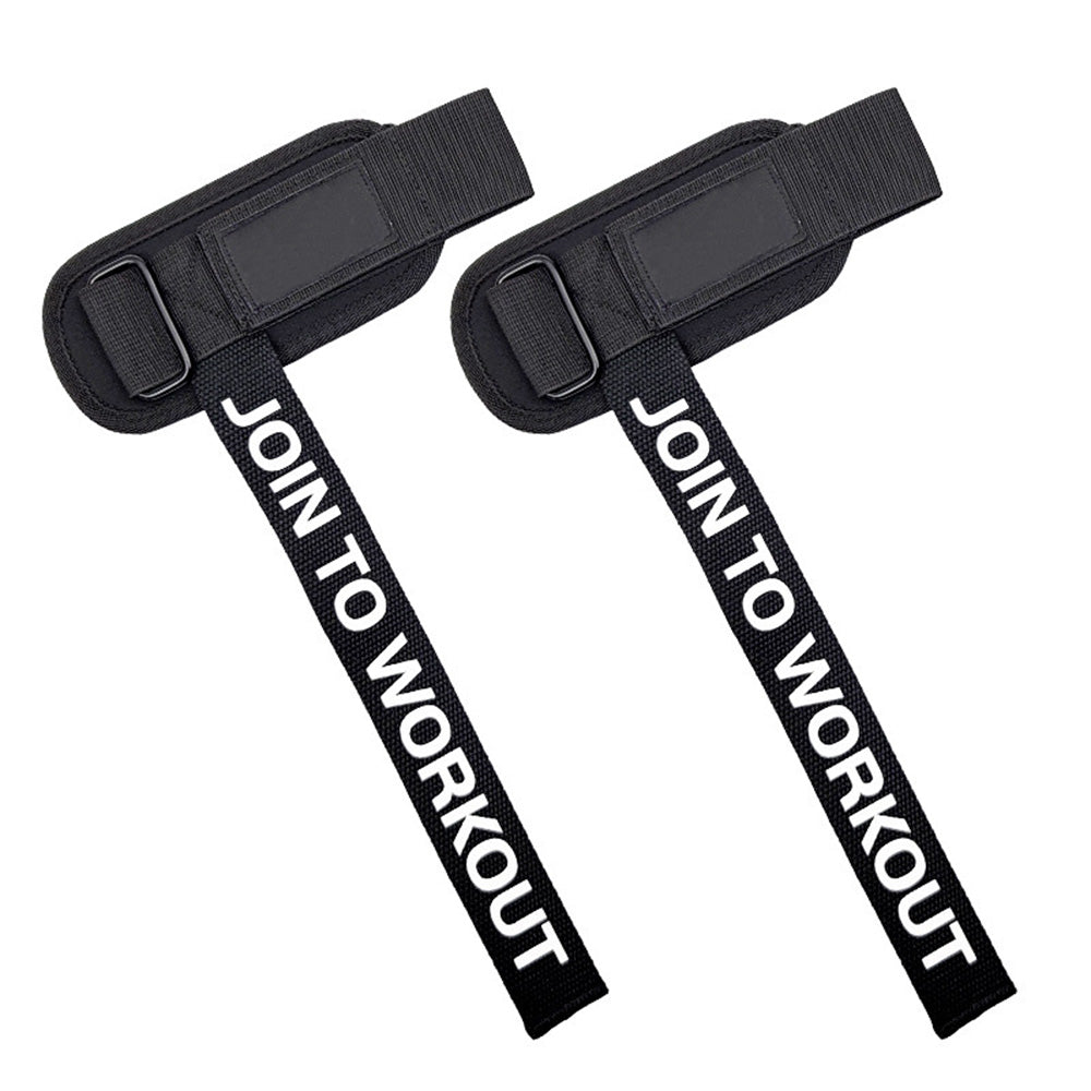 2 Pcs Adjustable Weight Lifting Wrist Bar Straps Pull up Support Strap Grip Strength Band for Sport