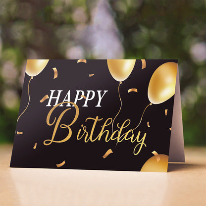 24 Pack Blank Birthday Cards with Envelopes for Party Invitations