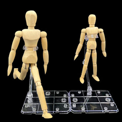 5Pcs Action Figure Display Stand Poseable Flight Stand for HG RG SHF Adjustable Base