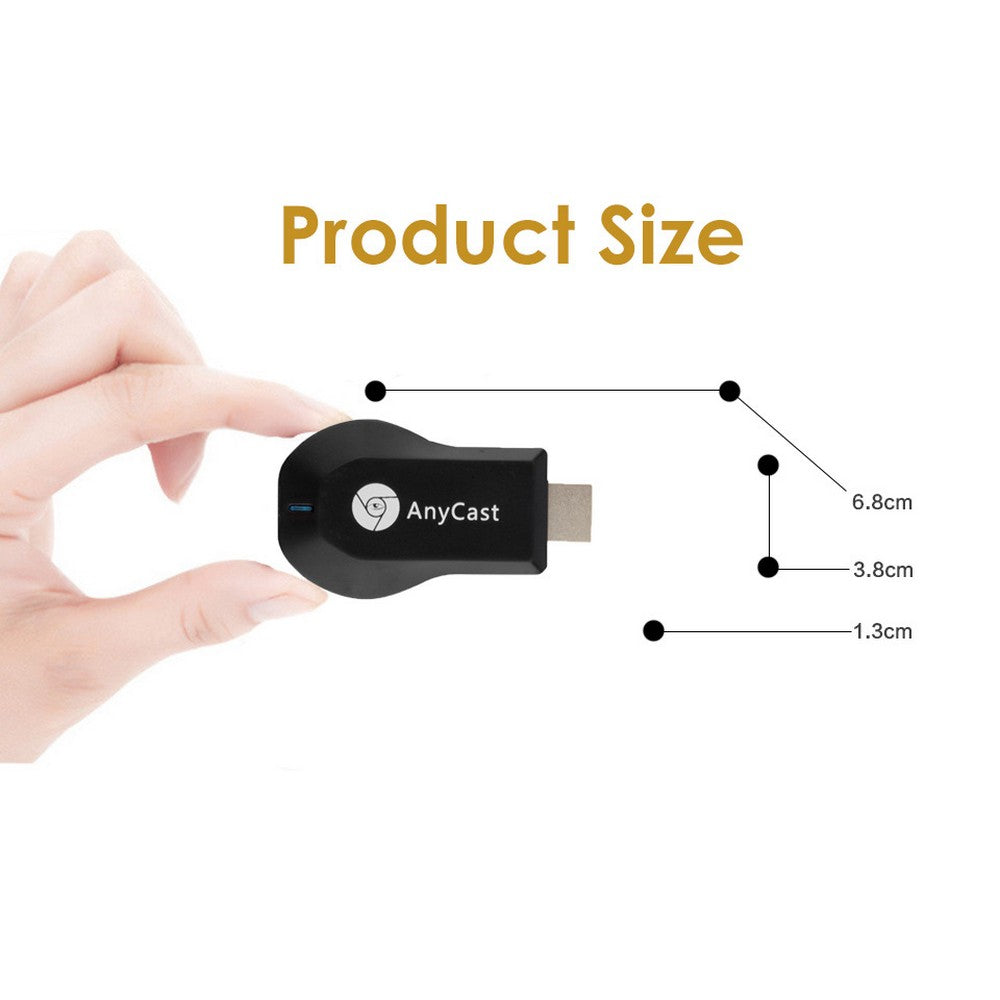 Wireless Display Adapter WiFi 1080P Mobile Screen Mirroring Receiver Dongle for iPhone