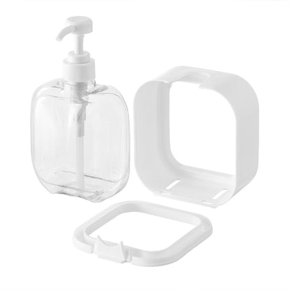 2Pcs Soap Dispenser 300/500ML Clear Empty Pump Lotion Bottles Portable Soap Dispensers Pressing Refillable Liquid Container
