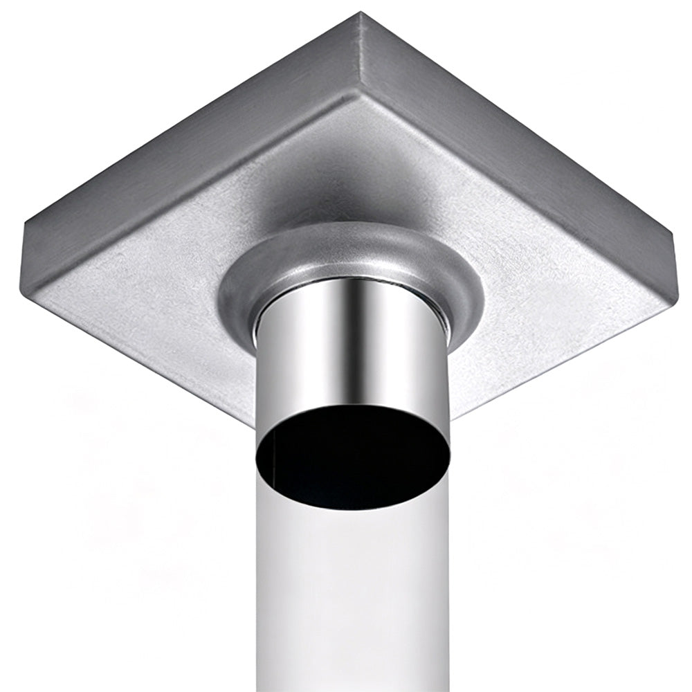 Square Shower Drain with Filter-Silver