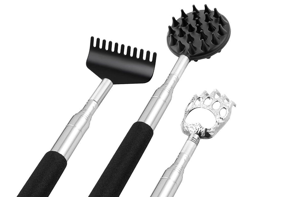 Extendable Back Scratcher Metal Claw Telescoping Backscratcher Massager