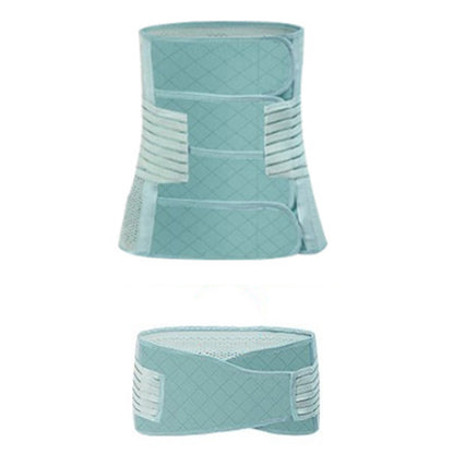 Women Postpartum Belt Belly Support Recovery Wrap Body Shaper Waist Shapewear-Green