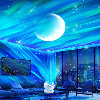 Northern Lights Aurora Projector with Bluetooth Speaker