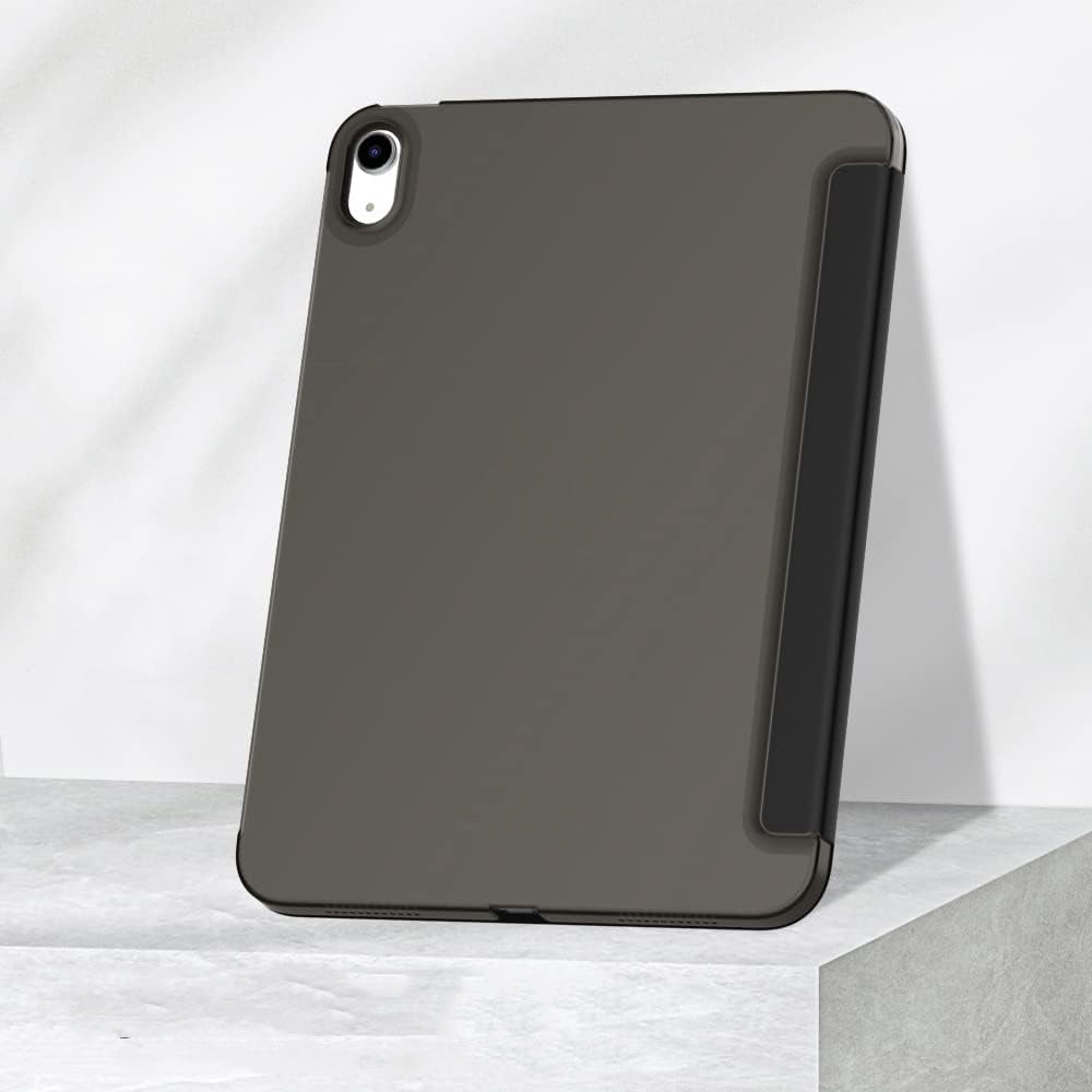 Compatible Case for iPad 10th 11th Gen A16 Tri-Fold Smart Cover Auto Wake Sleep-Black