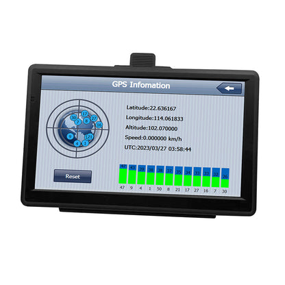 7-Inch GPS Navigator HD Display Universal Navigation with Voice Guidance and Offline Maps for Cars Trucks