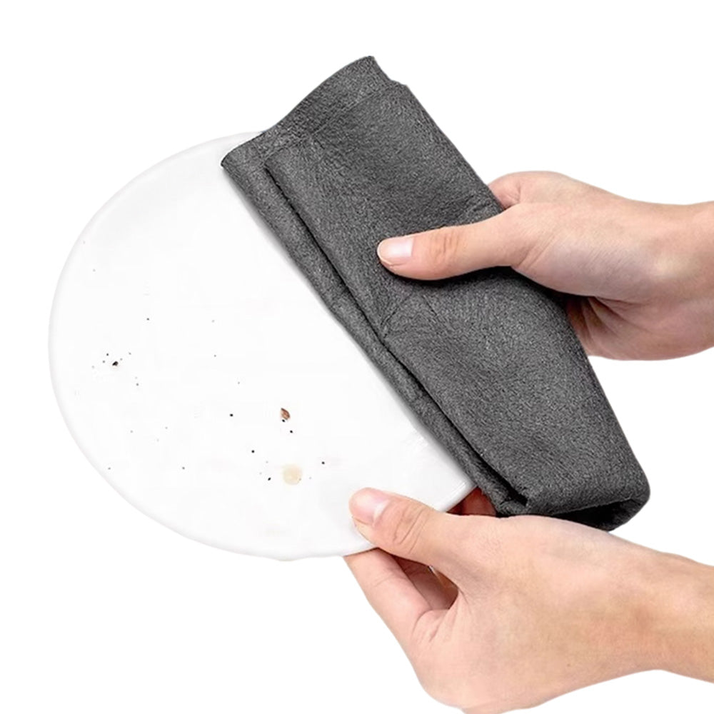5 Piece Thick Streak Free Cleaning Cloths for  Windows Glass Mirrors