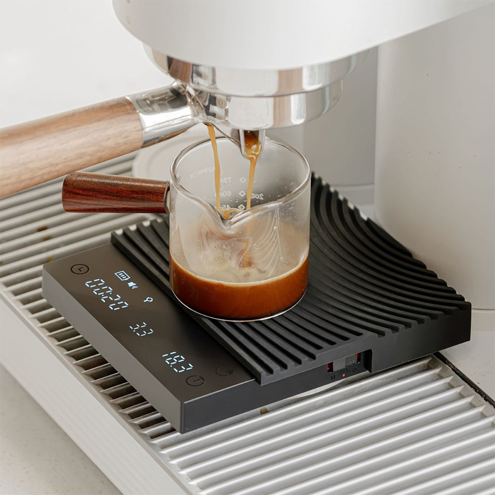 Coffee Scale Electronic Espresso Scale with Water Flow Rate and Timer Function