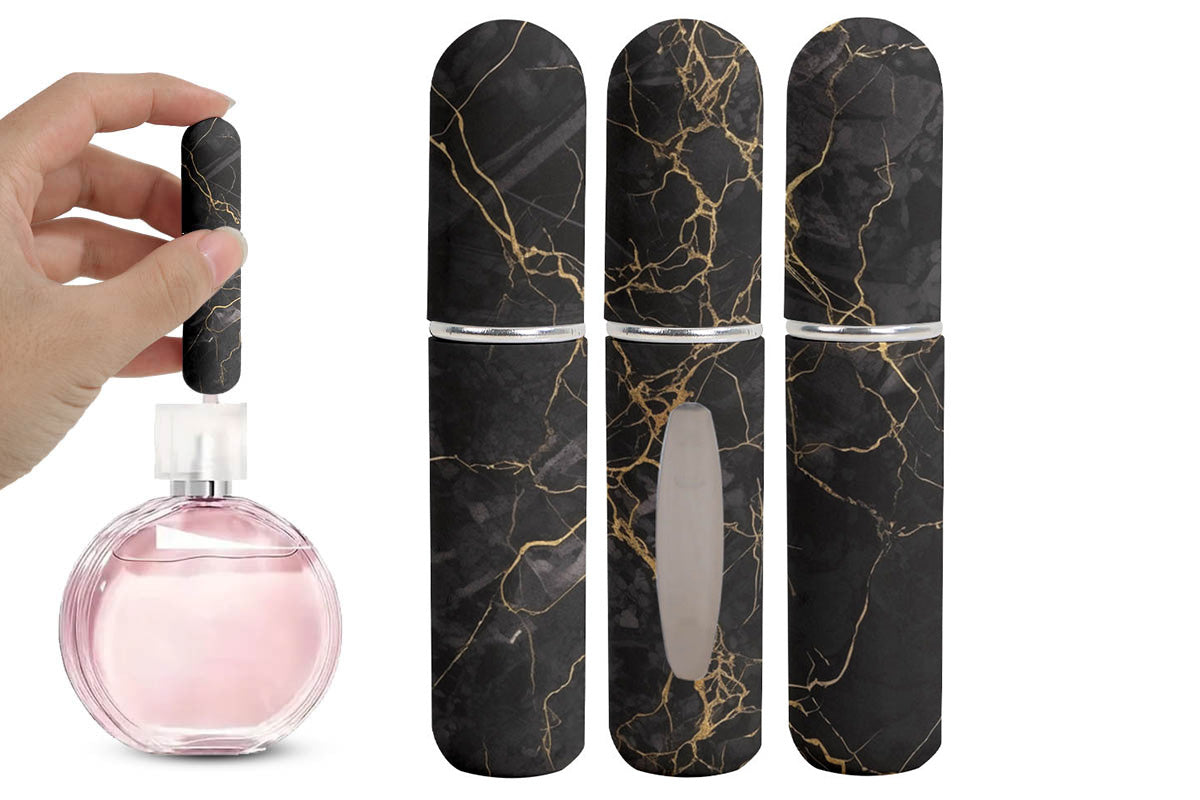 6pcs 5ml Refillable Mini Perfume Bottle Portable Travel Spray Atomizer