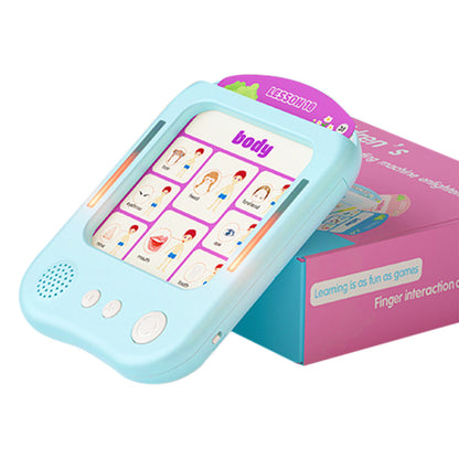 Card Insertion Learning Tablet Educational Toy-Black