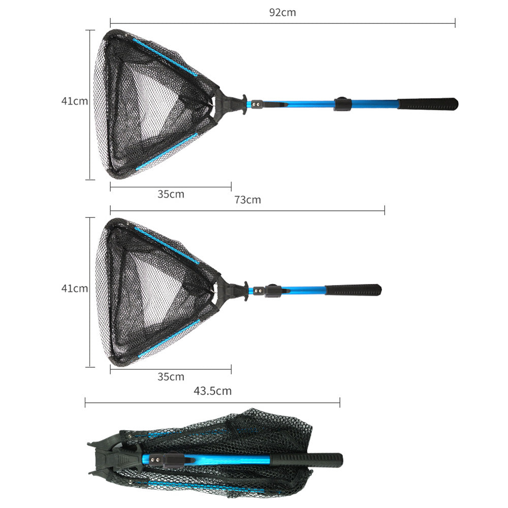 Telescoping Fishing Net Foldable Landing Net with Handle Fishing Gear