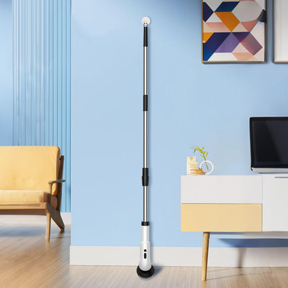 Electric Spin Scrubber with 9 Replaceable Brush Heads Cordless Cleaning Brush for Bathroom and Kitchen