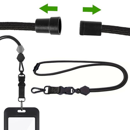 Multi-Function Retractable Carabiner with Lanyard