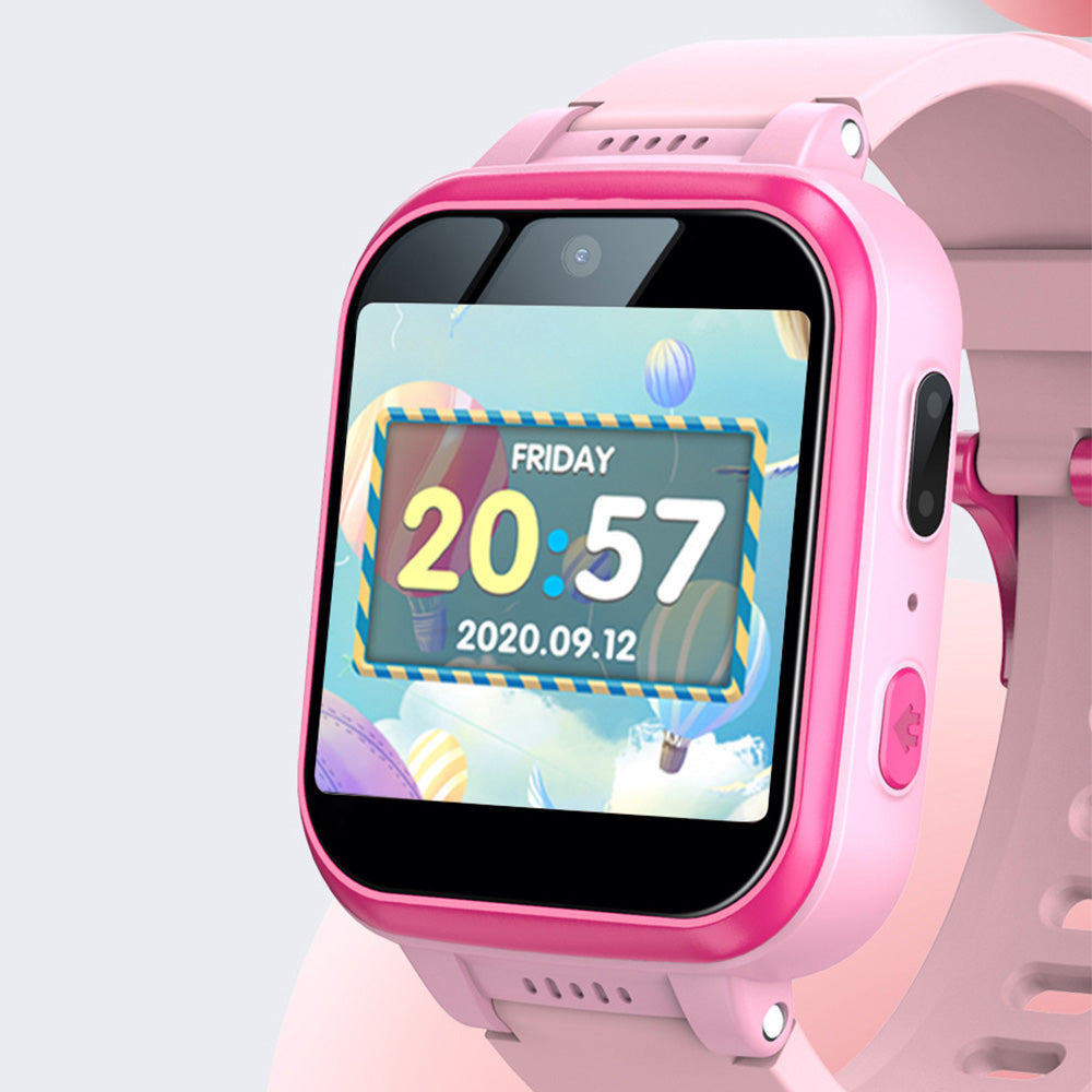 Kids Smart Watch with Touch Screen Camera Music 26 Games and Alarm Clock Pink