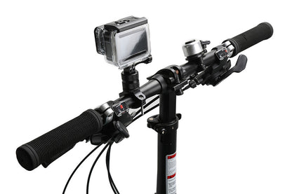 2Pcs Aluminum Bike Handlebar Mount Bicycle Mount for GoPro Hero 13 12 11-Black