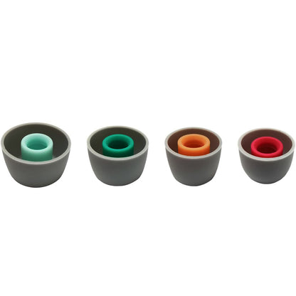 8 Pairs Silicone EarBuds Ear Tips For Sony WF-1000XM5 Earphones-Light Grey