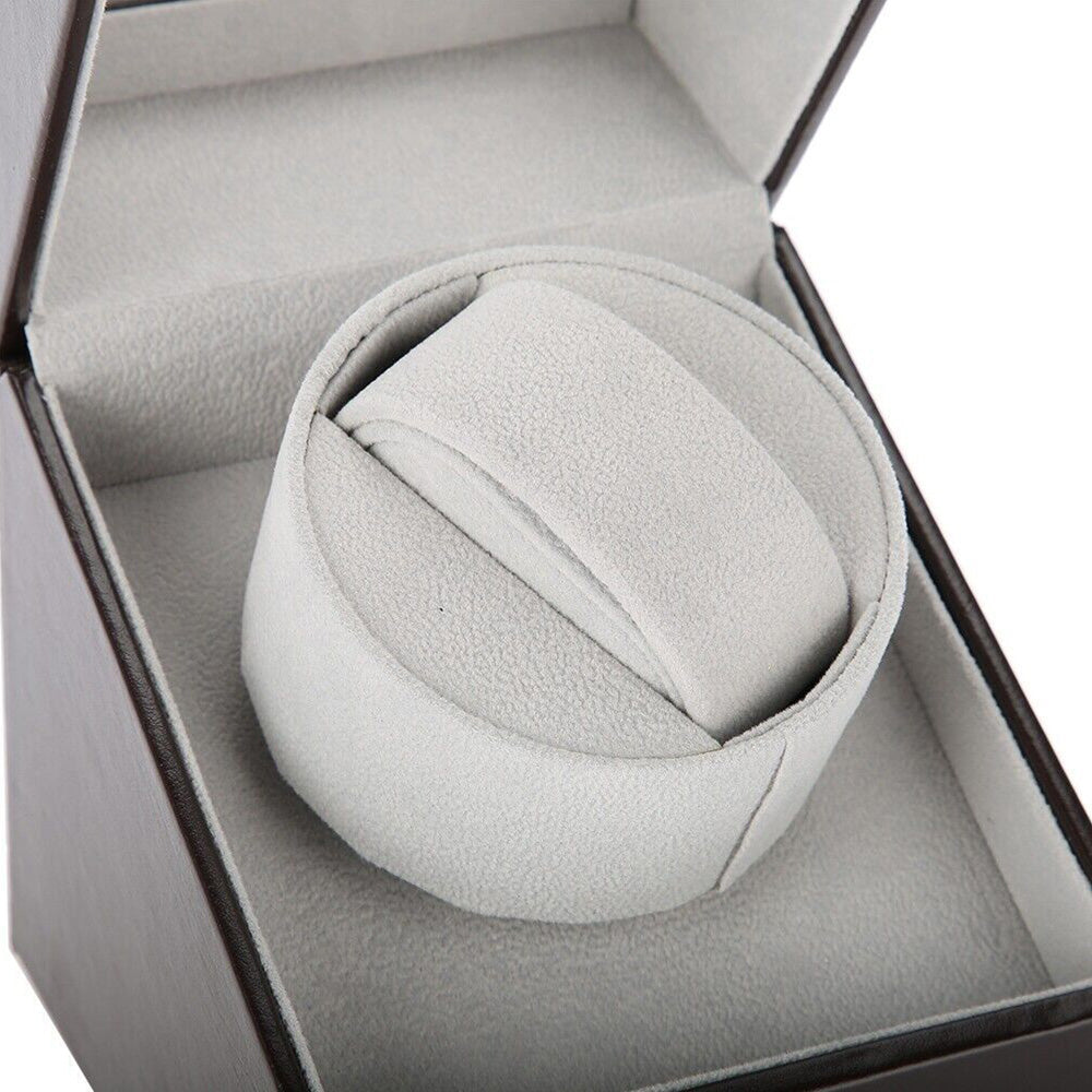 Automatic Watch Winder PU Leather Storage and Display Box