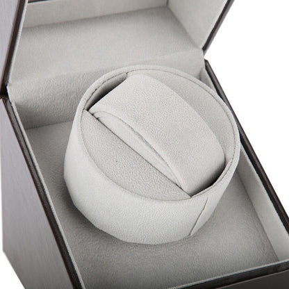 Automatic Watch Winder PU Leather Storage and Display Box