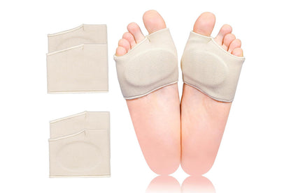 1?Pair?Forefoot?Cushion?Pads?Ball?of?Foot?Metatarsal?Sleeve?Toe?Gel?for?Pain?Relief?Sore