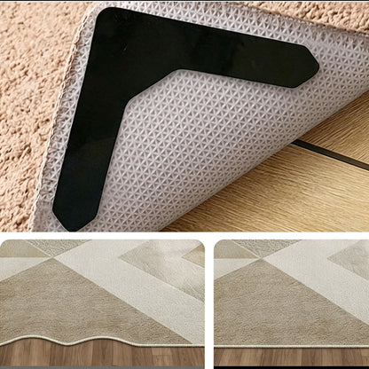 12Piece L Shap Rug Gripper Pads for Hardwood Floors