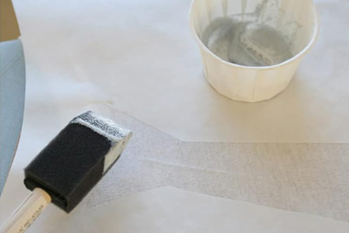 20Pcs 1 Inch Sponge Paint Brush Set Wood Handle Craft Touch Up Stain Brush