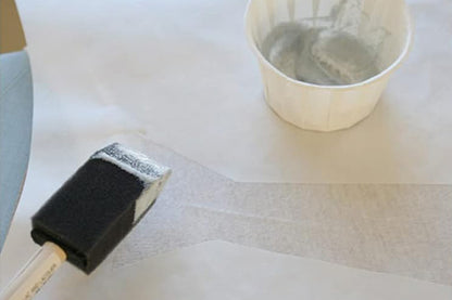 20Pcs 1 Inch Sponge Paint Brush Set Wood Handle Craft Touch Up Stain Brush