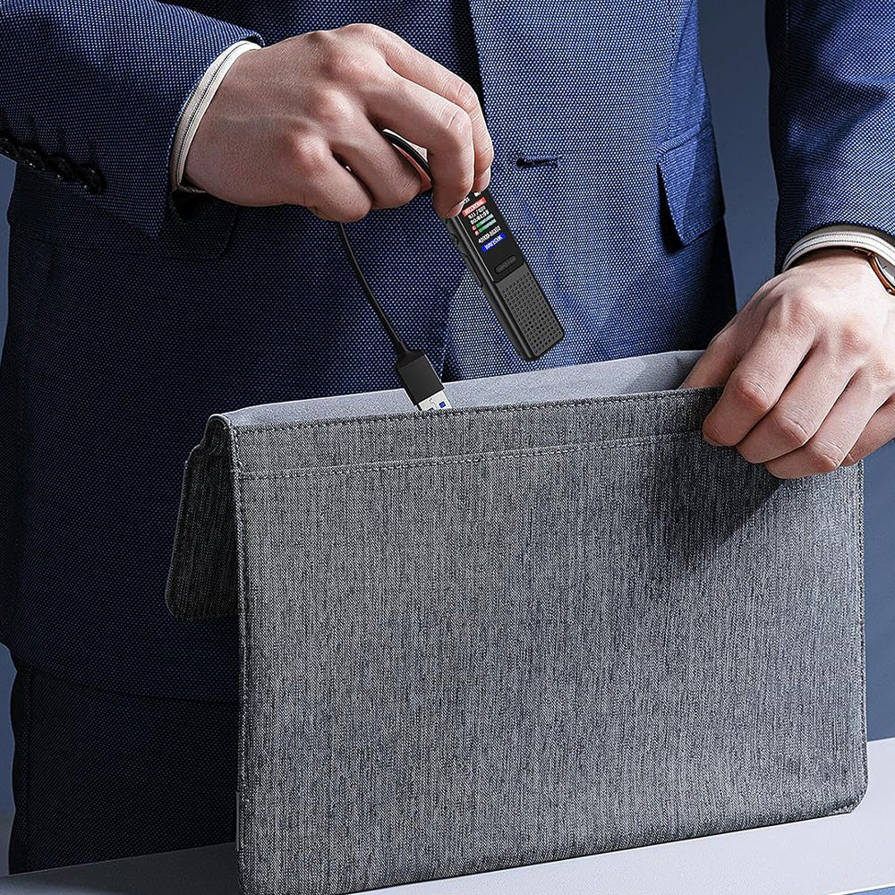 Digital Voice Recorder with Noise Reduction OTG Support HD Recording  MP Player