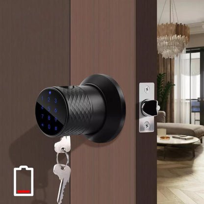 4-in-1 Smart Electronic Keypad Fingerprint Door Knob Entry Door Lock Touch Code Keyless Deadbolt