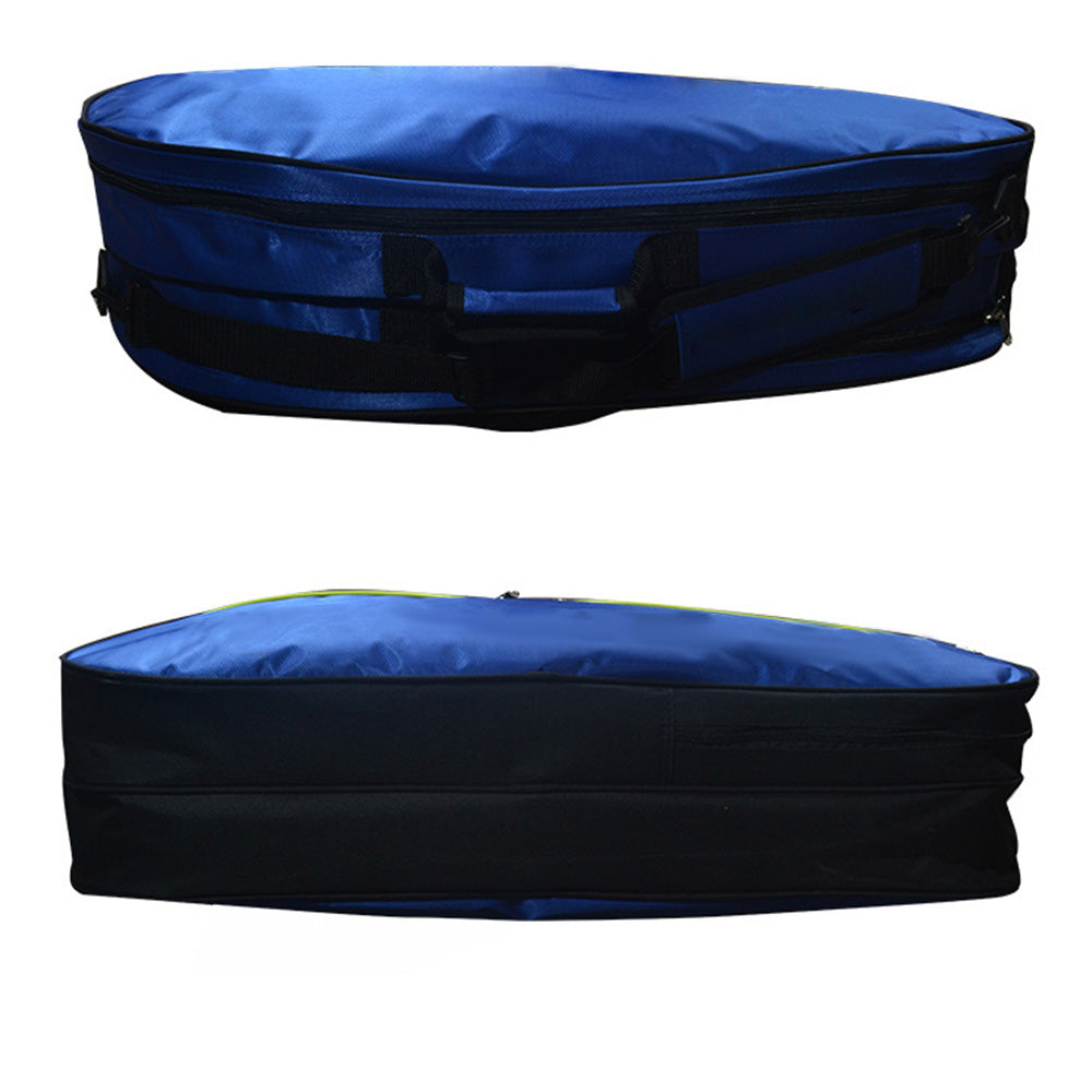 Badminton Bag for 4 to 6 Rackets with Shoe Compartment  - Blue