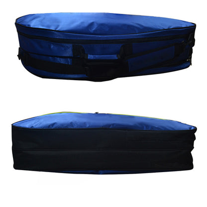 Badminton Bag for 4 to 6 Rackets with Shoe Compartment  - Blue