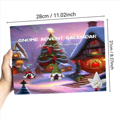31 Days Christmas Gnome Advent Calendar Gnome Toy Countdown Calendar Blind Box