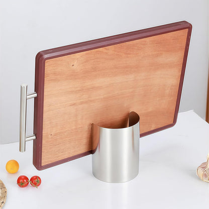 Stainless Steel Utensil Holder and Pot Lid Organizer