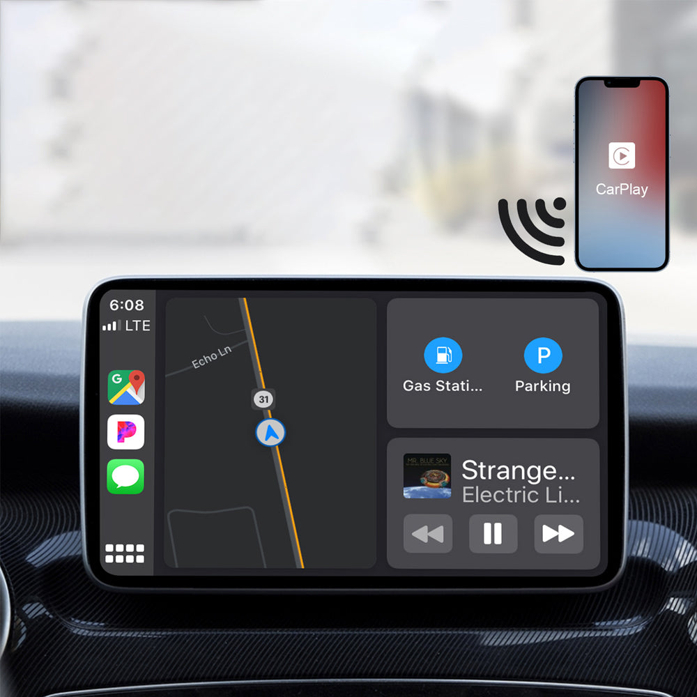 For Apple Carplay Adapter Bluetooth USB Wireless Receiver Auto Car Player Stereo
