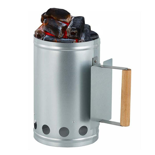 Charcoal Starter Chimney Bucket BBQ Coal Starter for Rapid Fire
