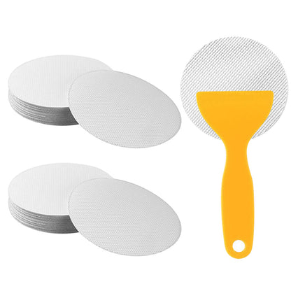 12Pcs Anti-Slip Shower Stickers for Tub Shower Floor Clear Non-Slip Bathtub Stickers
